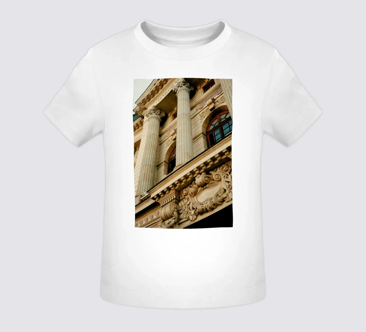 Analog Series Beautiful Columns Baby T-Shirt von Sebastian Hilgetag