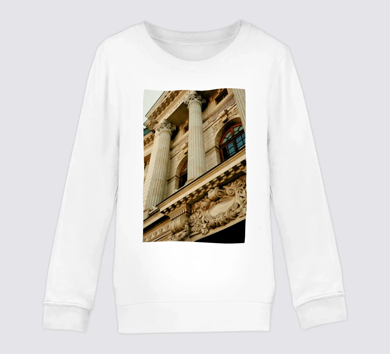 Analog Series Beautiful Columns sudadera para niño de Sebastian Hilgetag