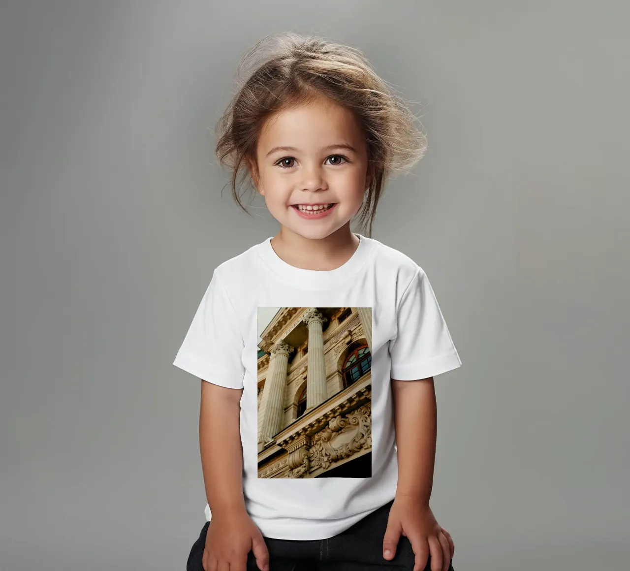 Analog Series Beautiful Columns t-shirt bambini da Sebastian Hilgetag