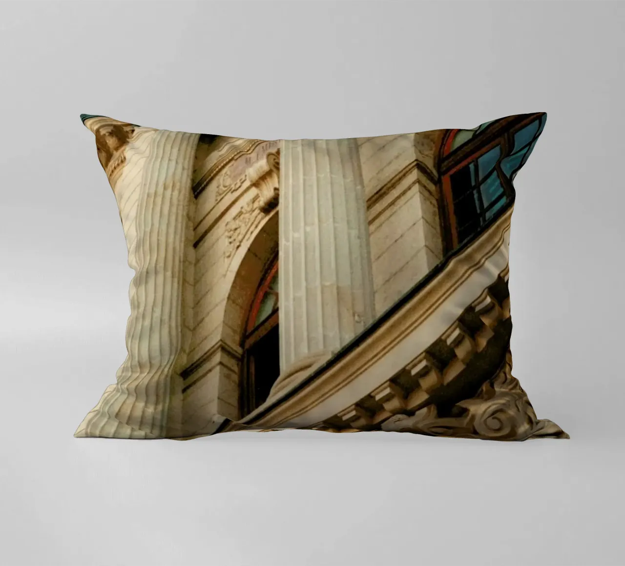 Analog Series Beautiful Columns cuscino da Sebastian Hilgetag