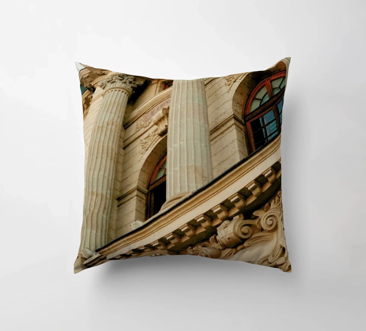 Analog Series Beautiful Columns cuscino da Sebastian Hilgetag