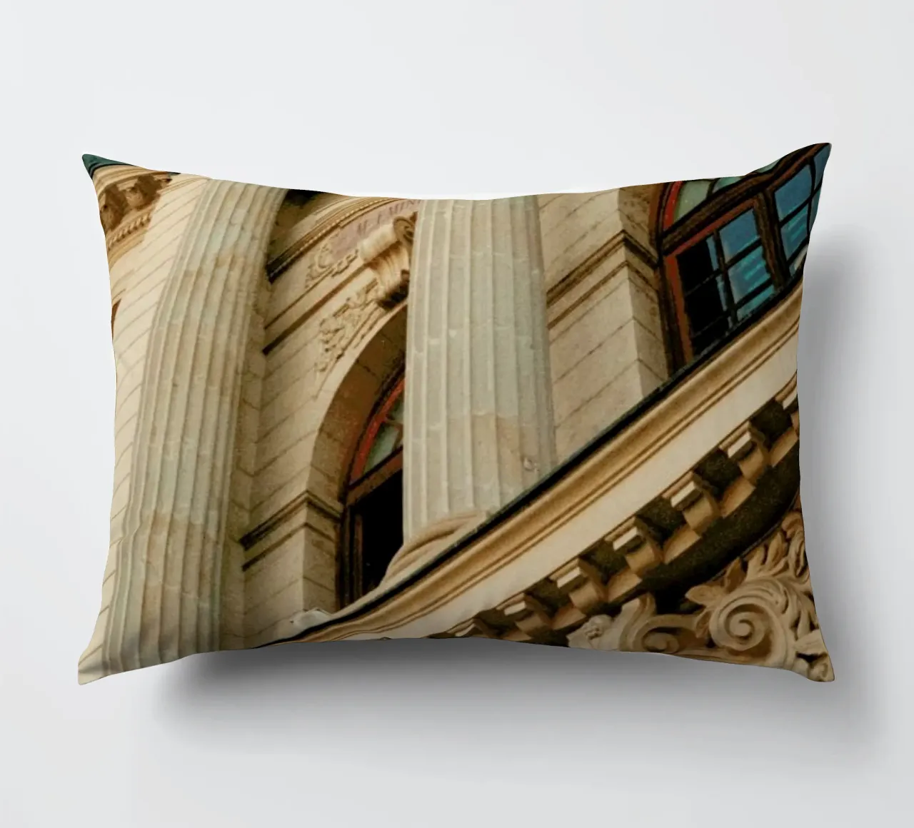 Analog Series Beautiful Columns cuscino da Sebastian Hilgetag