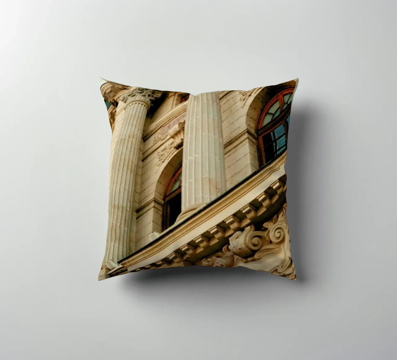 Analog Series Beautiful Columns cuscino da Sebastian Hilgetag