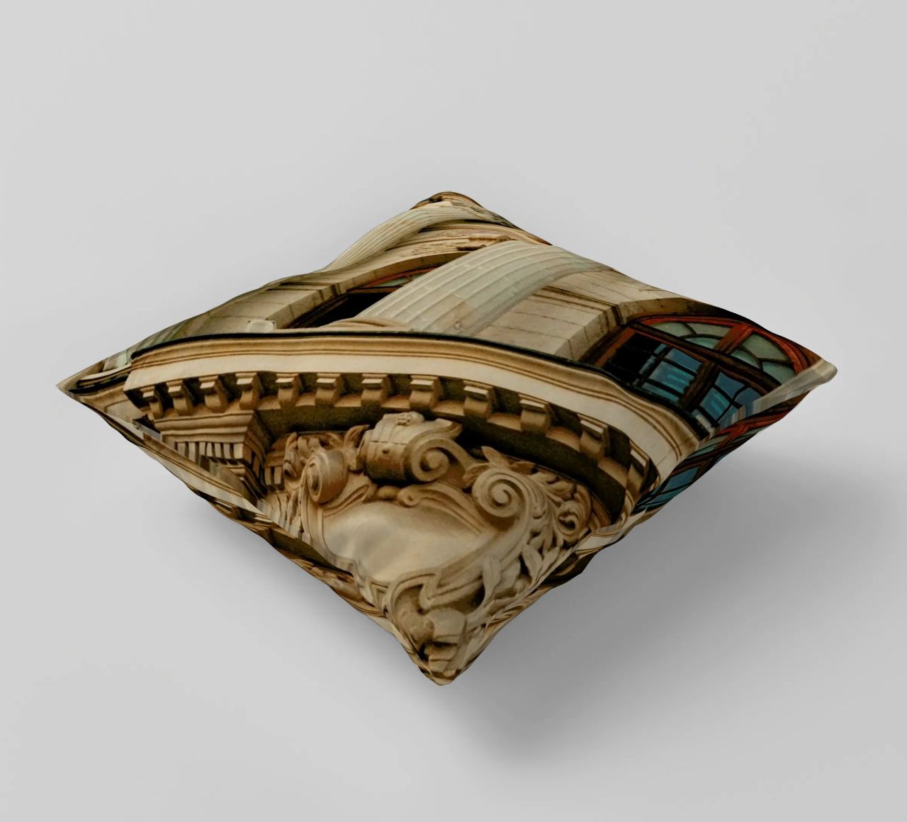 Analog Series Beautiful Columns cuscino da Sebastian Hilgetag