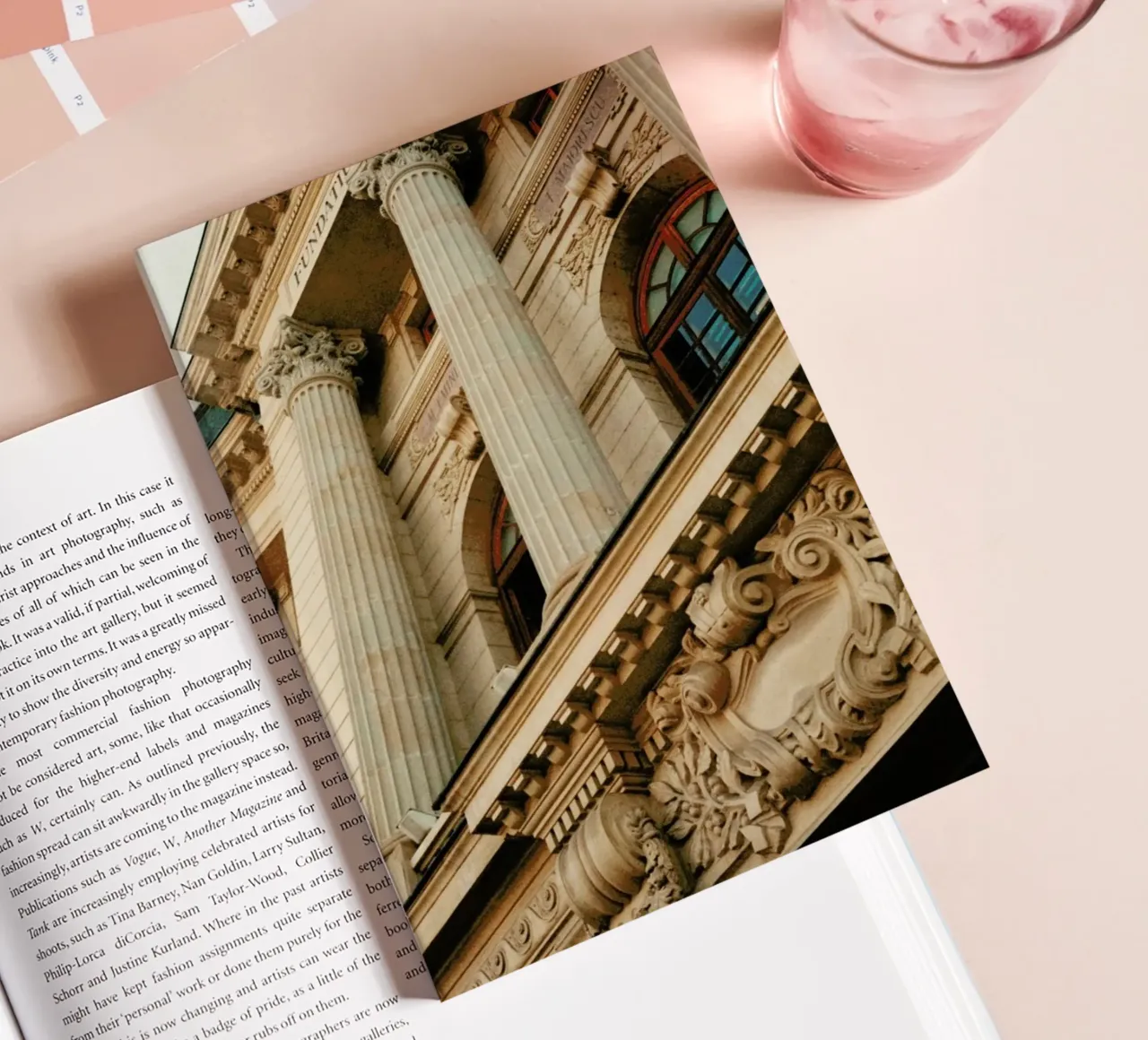 Analog Series Beautiful Columns notebook by Sebastian Hilgetag