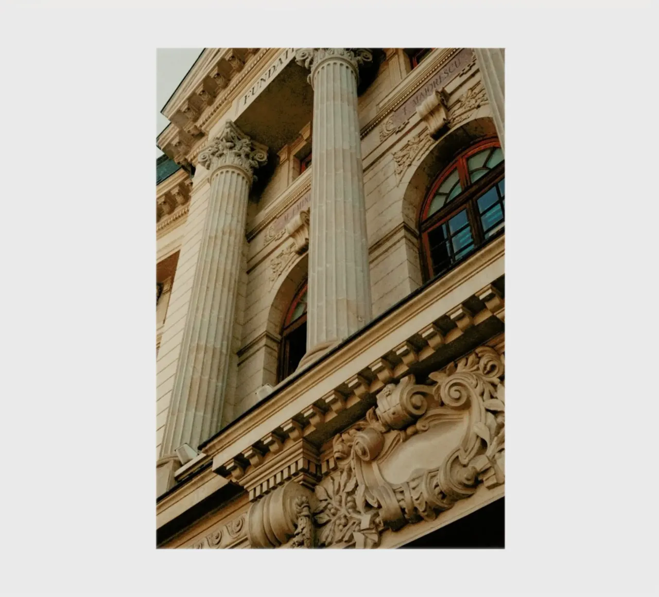 Analog Series Beautiful Columns notebook by Sebastian Hilgetag