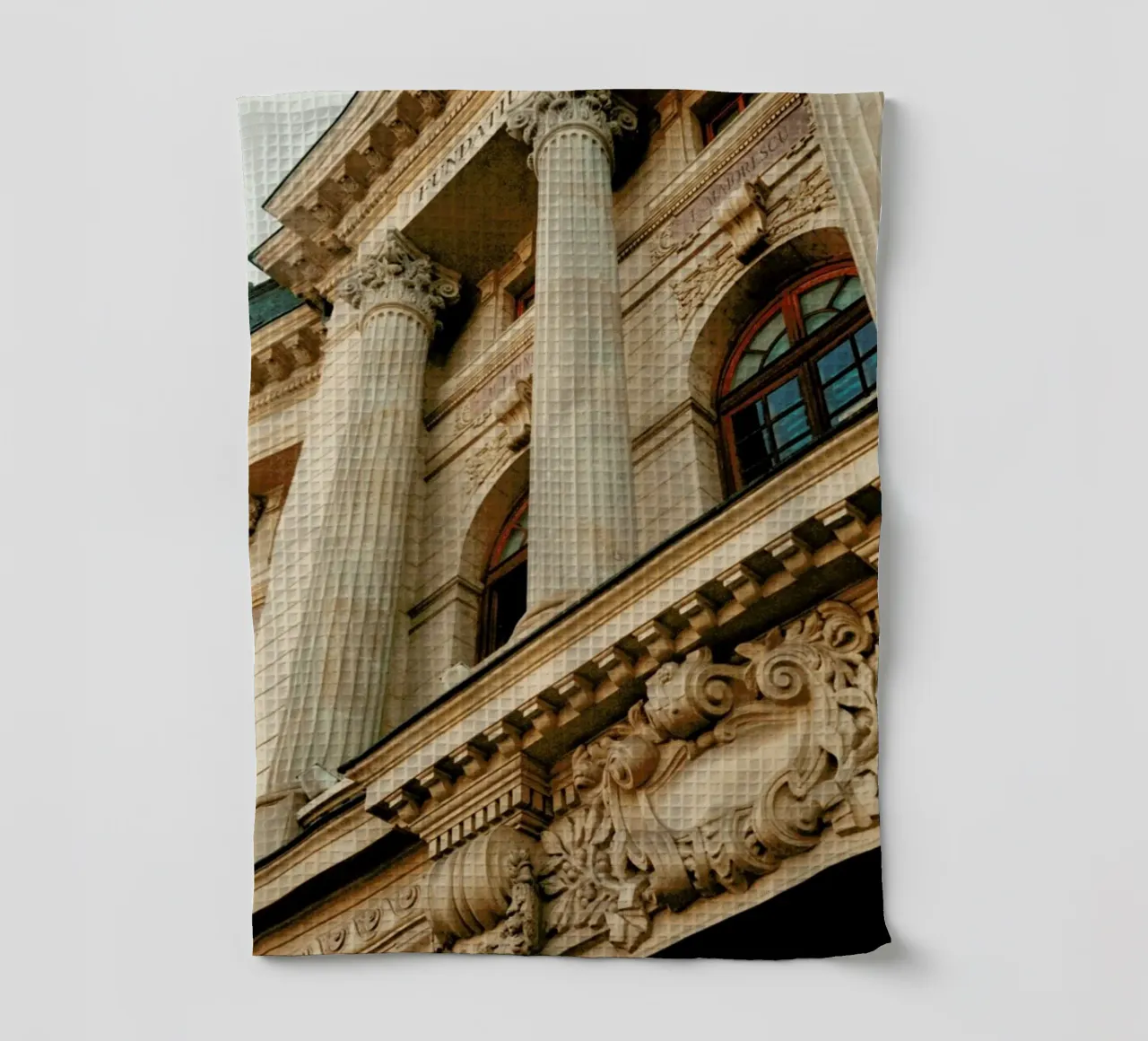 Analog Series Beautiful Columns torchon de Sebastian Hilgetag