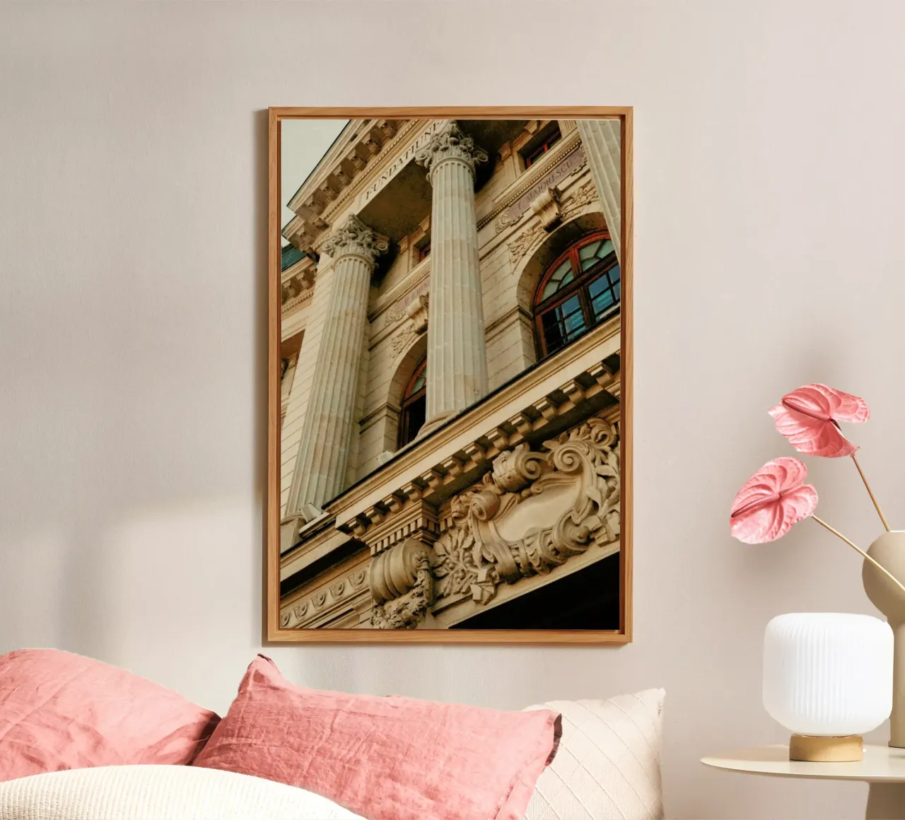 Analog Series Beautiful Columns aluminium-dibond van Sebastian Hilgetag