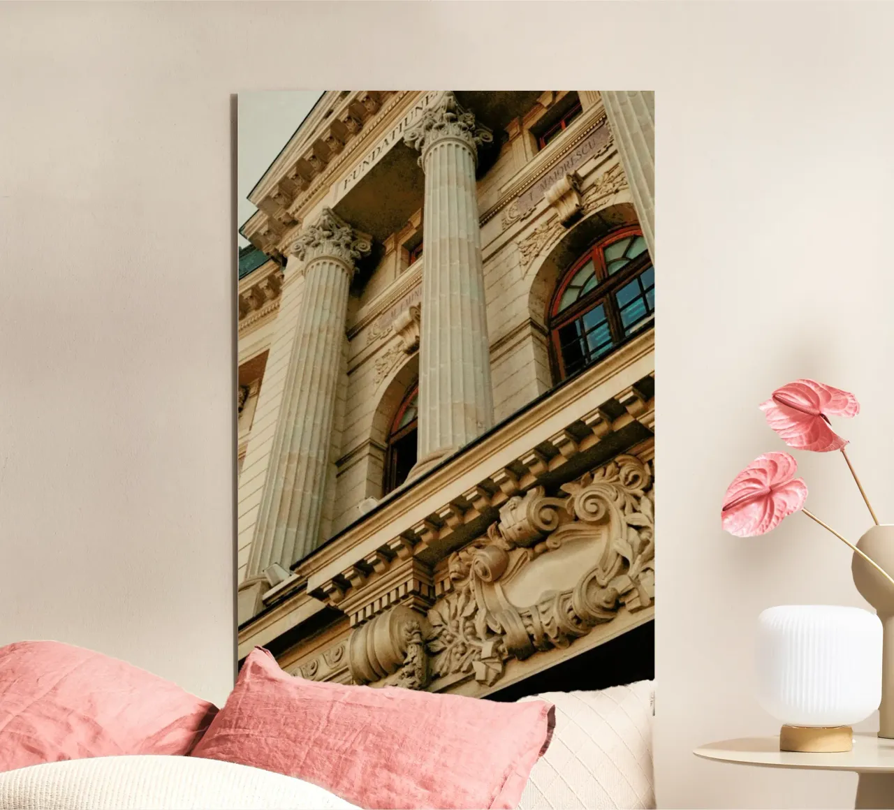 Analog Series Beautiful Columns alluminio dibond da Sebastian Hilgetag