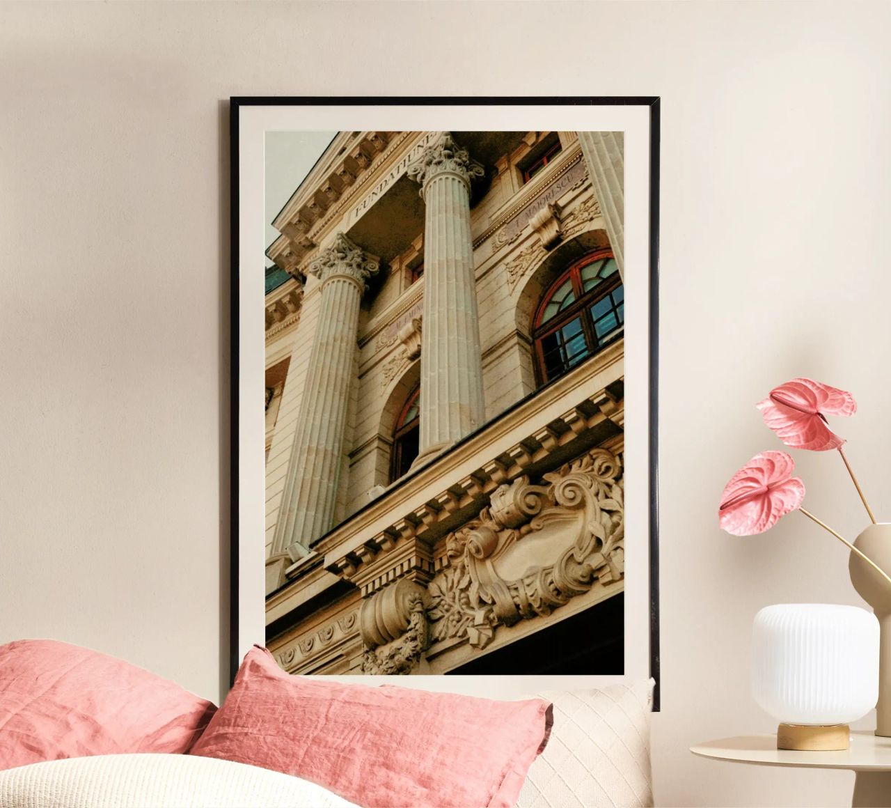 Analog Series Beautiful Columns Poster von Sebastian Hilgetag