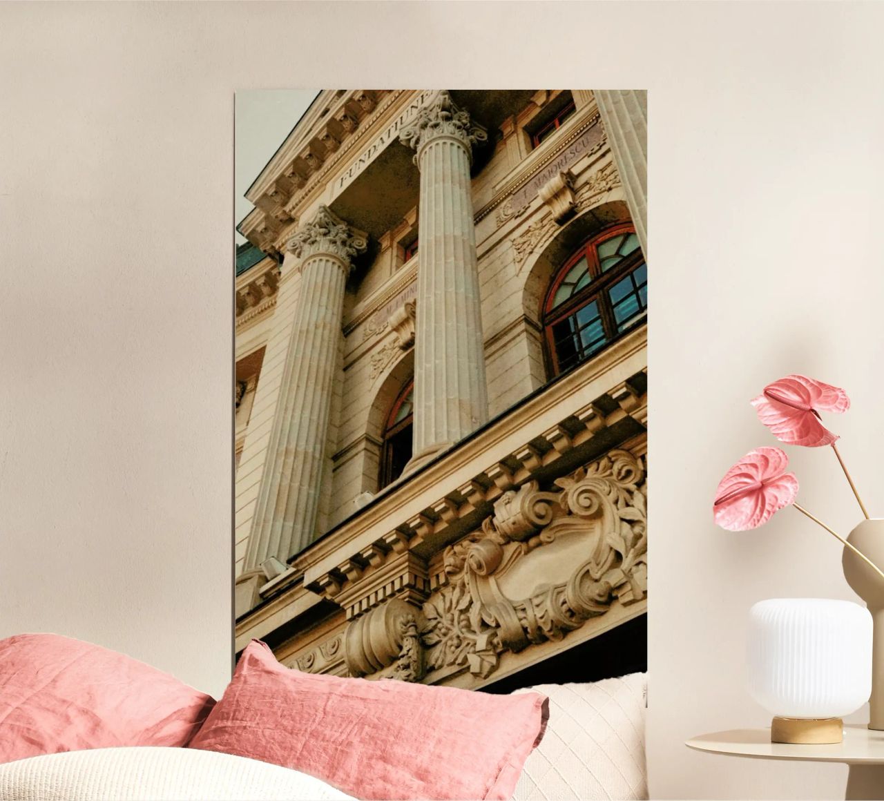 Analog Series Beautiful Columns Poster von Sebastian Hilgetag
