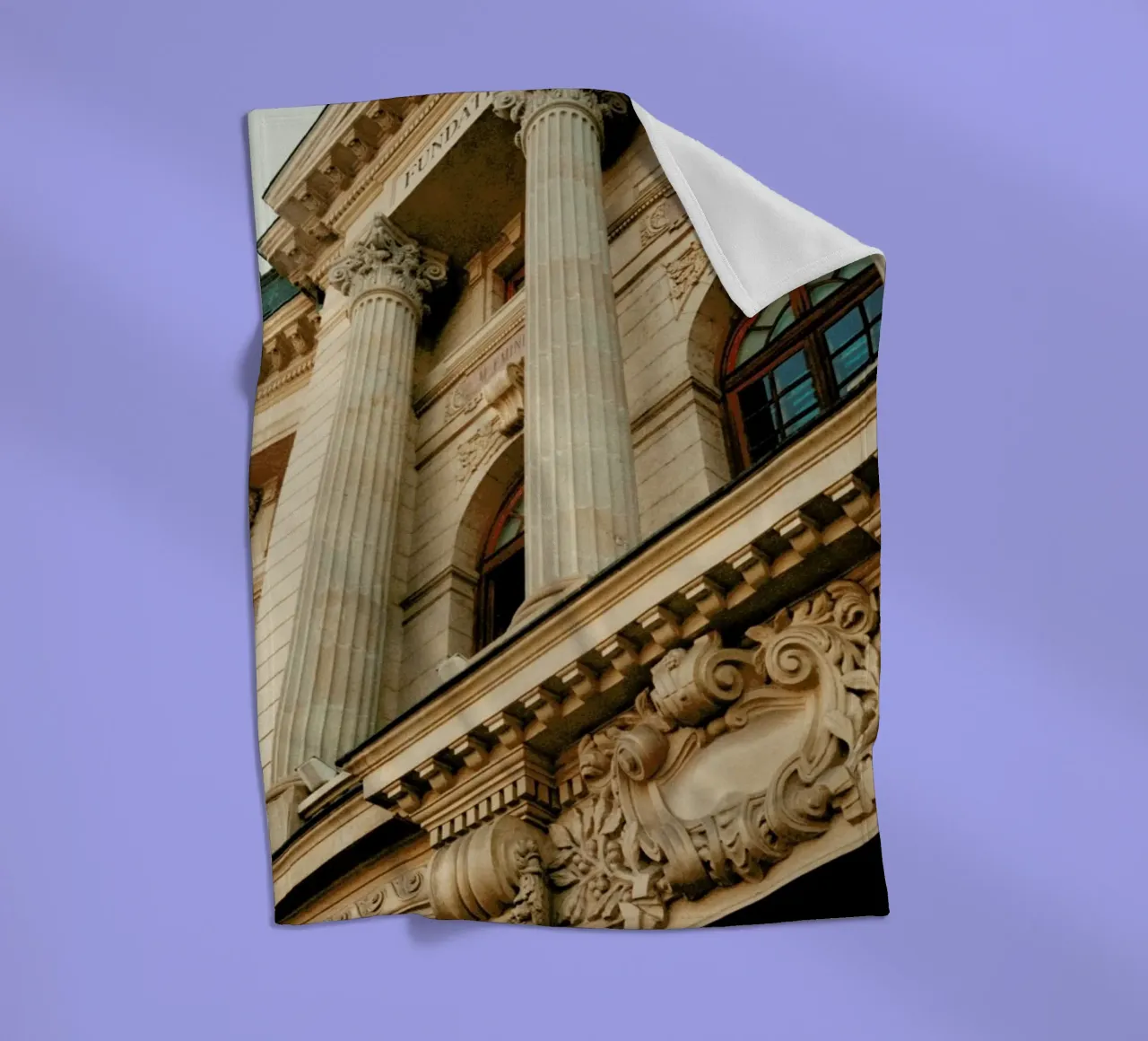 Analog Series Beautiful Columns coperta in pile da Sebastian Hilgetag