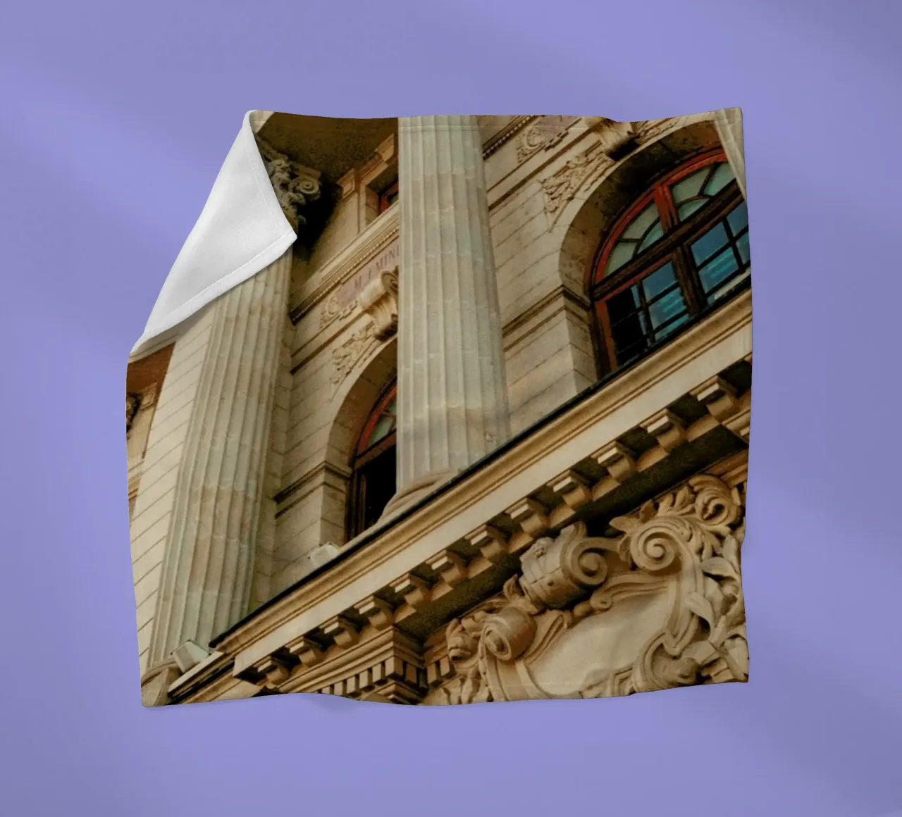 Analog Series Beautiful Columns coperta in pile da Sebastian Hilgetag