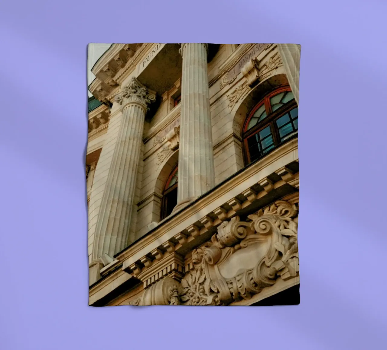 Analog Series Beautiful Columns coperta in pile da Sebastian Hilgetag