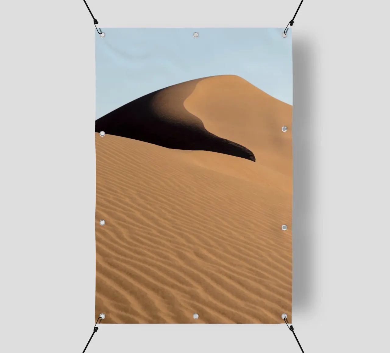 Sand dune in the Great Salt Desert telo in pvc da photolovers