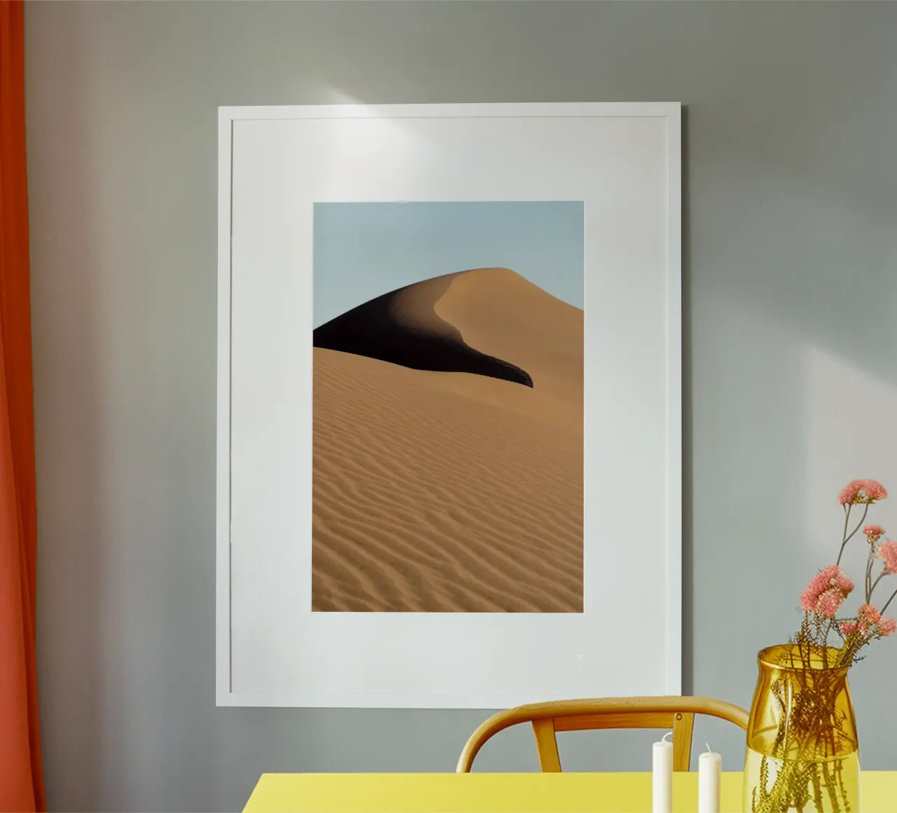 Sand dune in the Great Salt Desert carta hahnemühle da photolovers