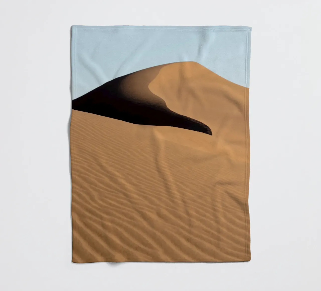 Sand dune in the Great Salt Desert coperta in pile da photolovers