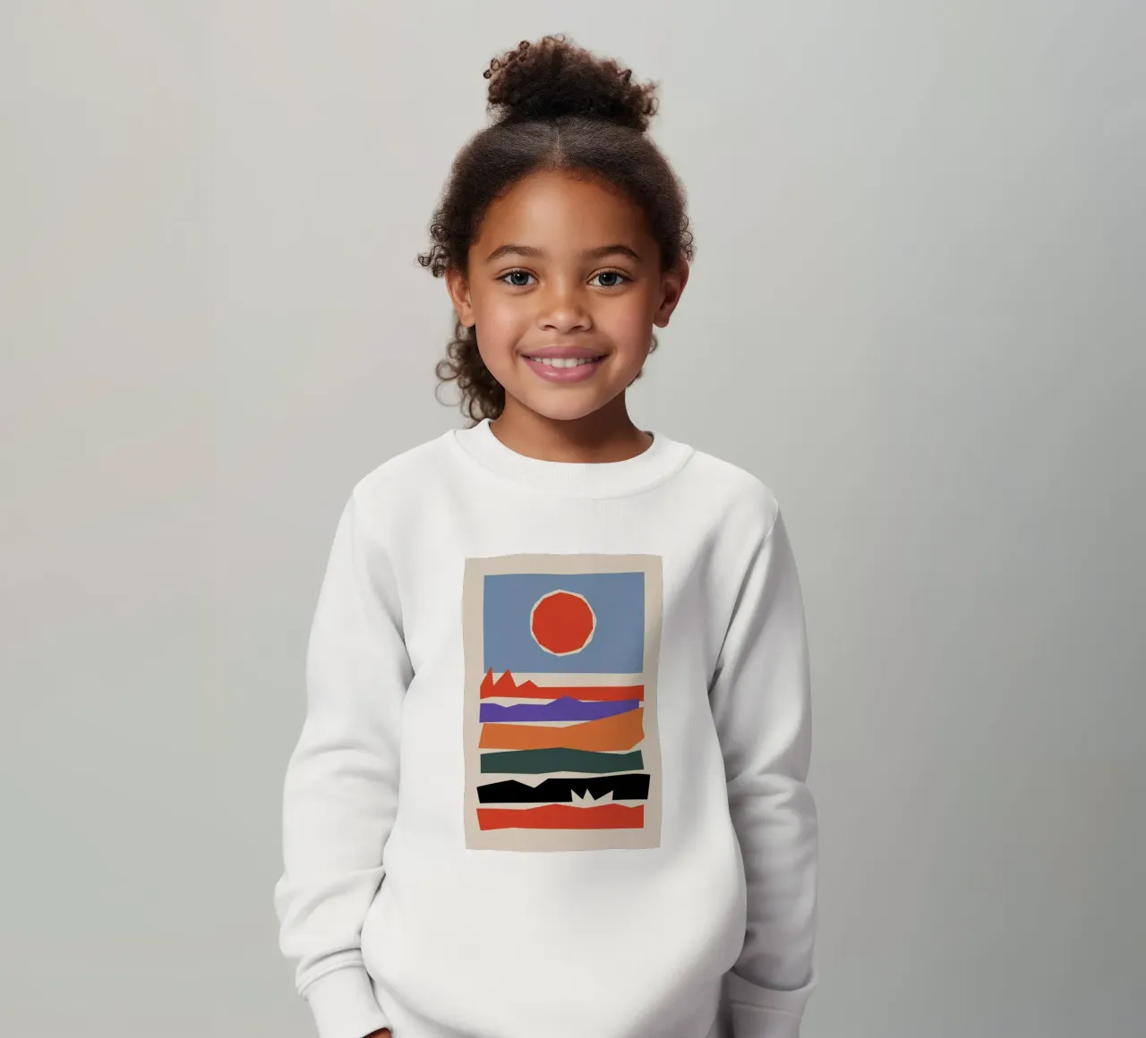 Warm Horizons kinder sweatshirt van Pure