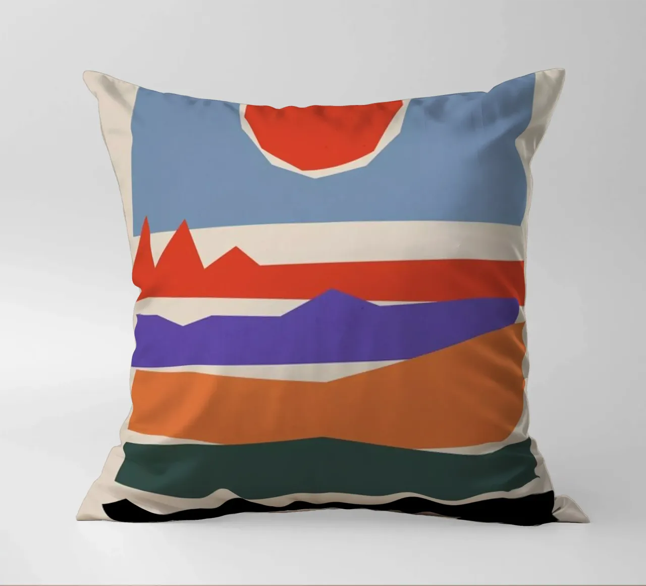 Warm Horizons Kissen von Pure