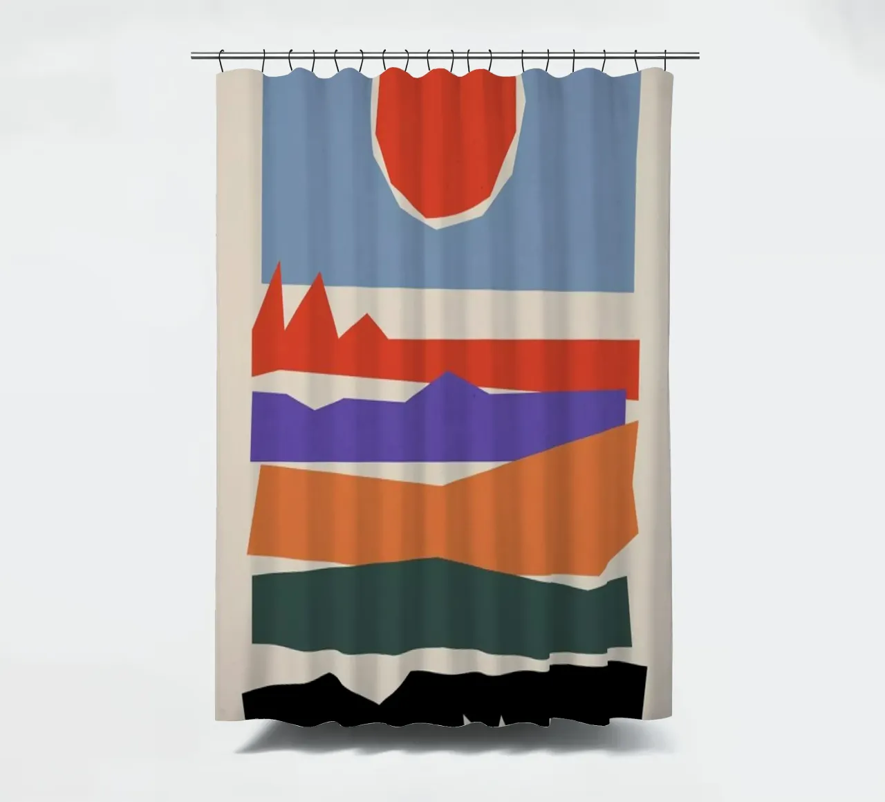 Warm Horizons shower curtain by Pure