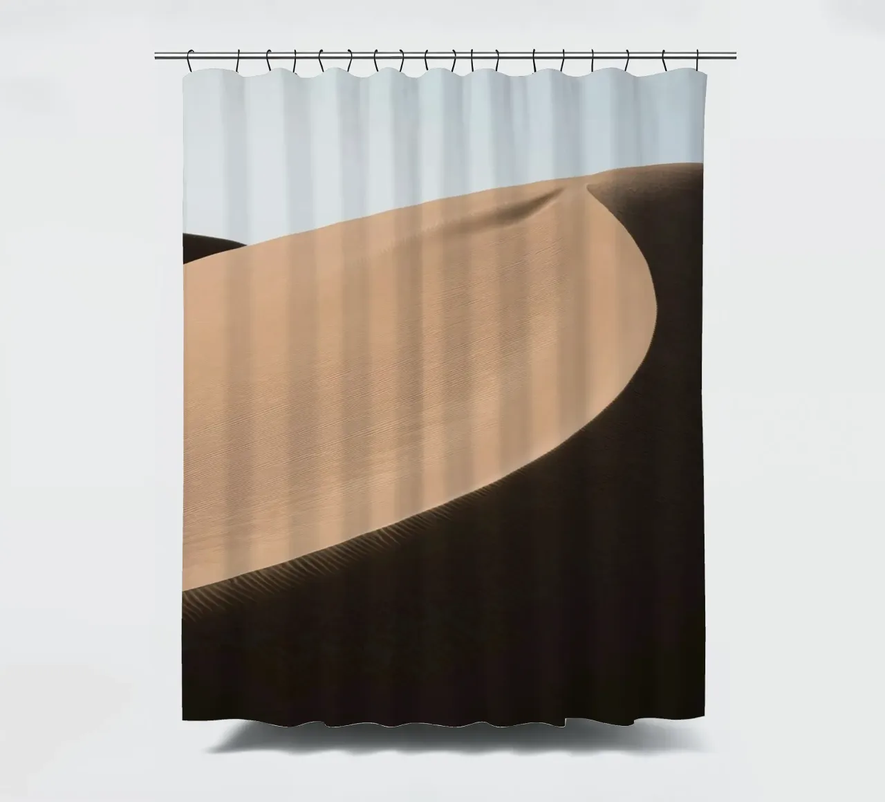 Shadow on a sand dune tenda da doccia da photolovers