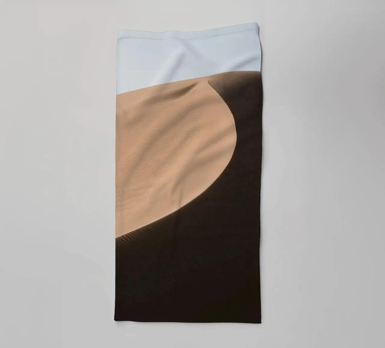 Shadow on a sand dune asciugamano da bagno da photolovers