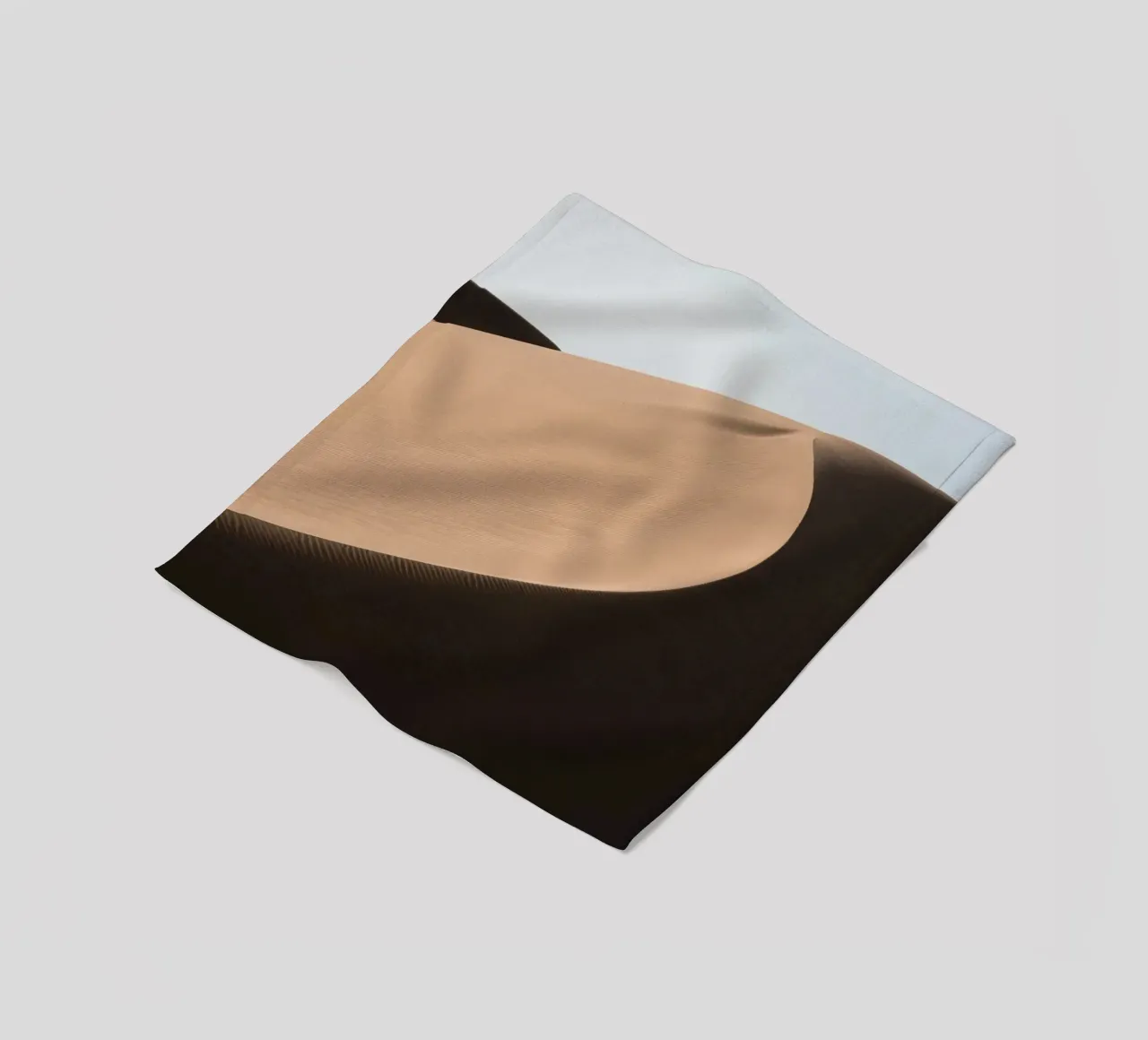 Shadow on a sand dune coperta in pile da photolovers