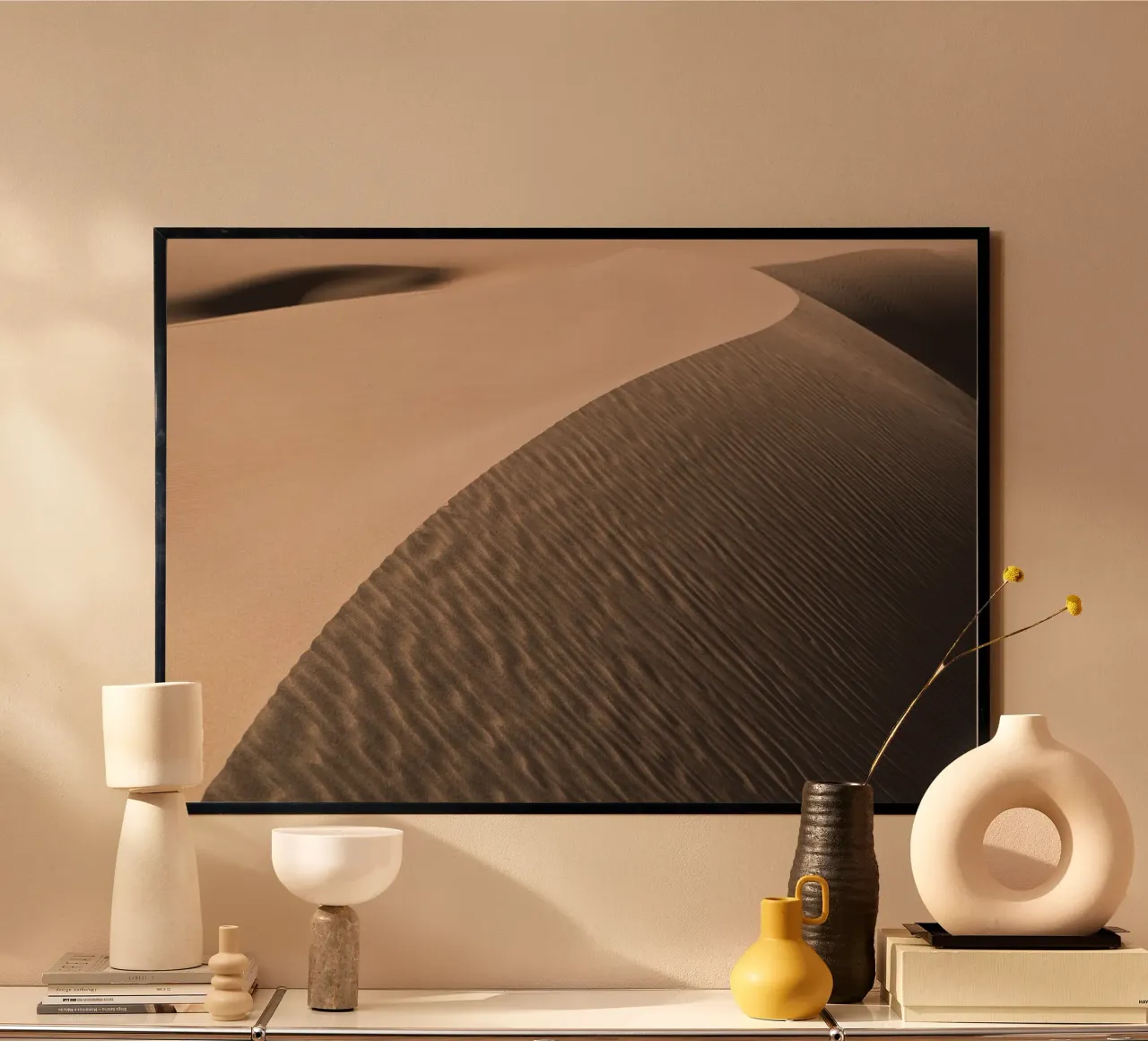 Art of a sand dune in the Middle East carta hahnemühle da photolovers