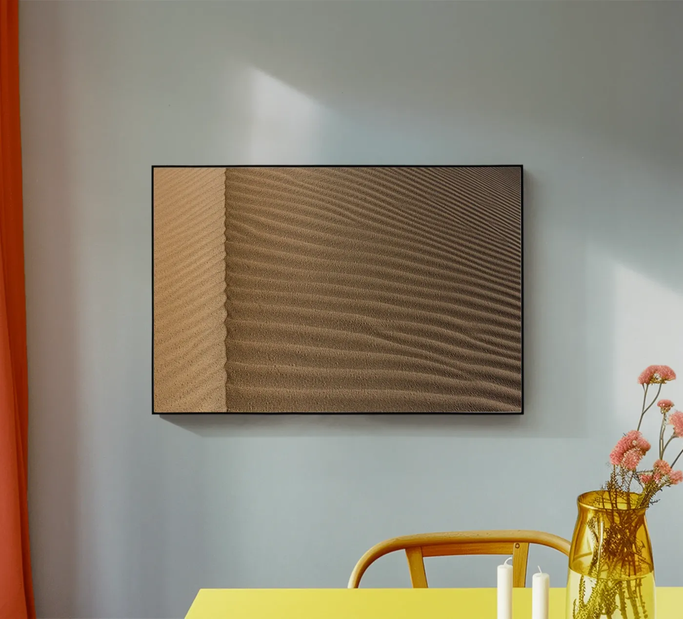 Pattern of sand plexiglass da photolovers