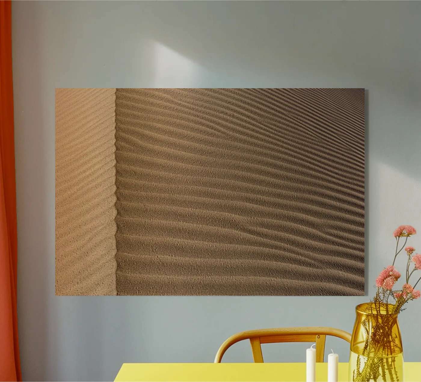 Pattern of sand plexiglass da photolovers