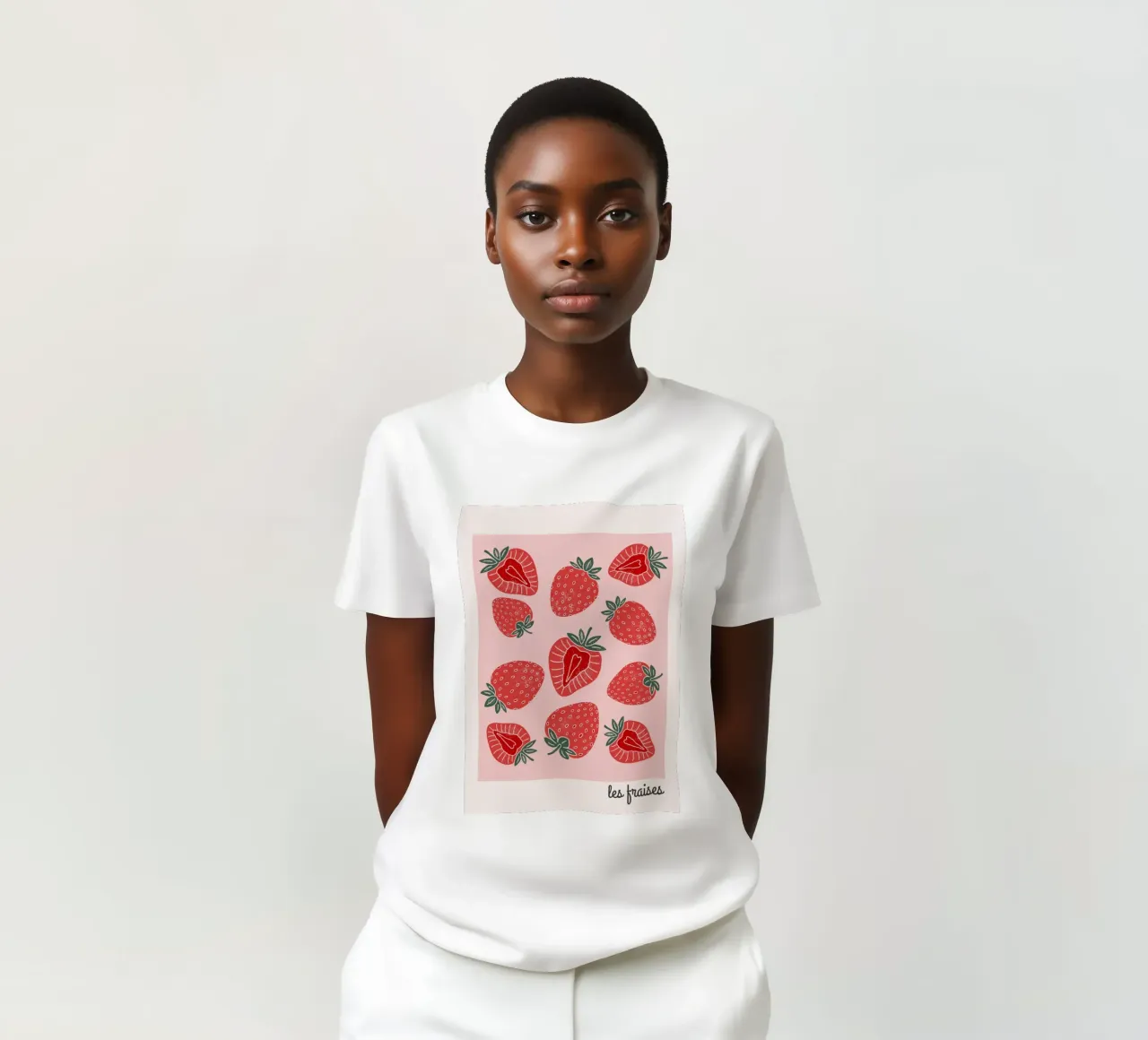 Fragola t-shirt da IamHomeStudio