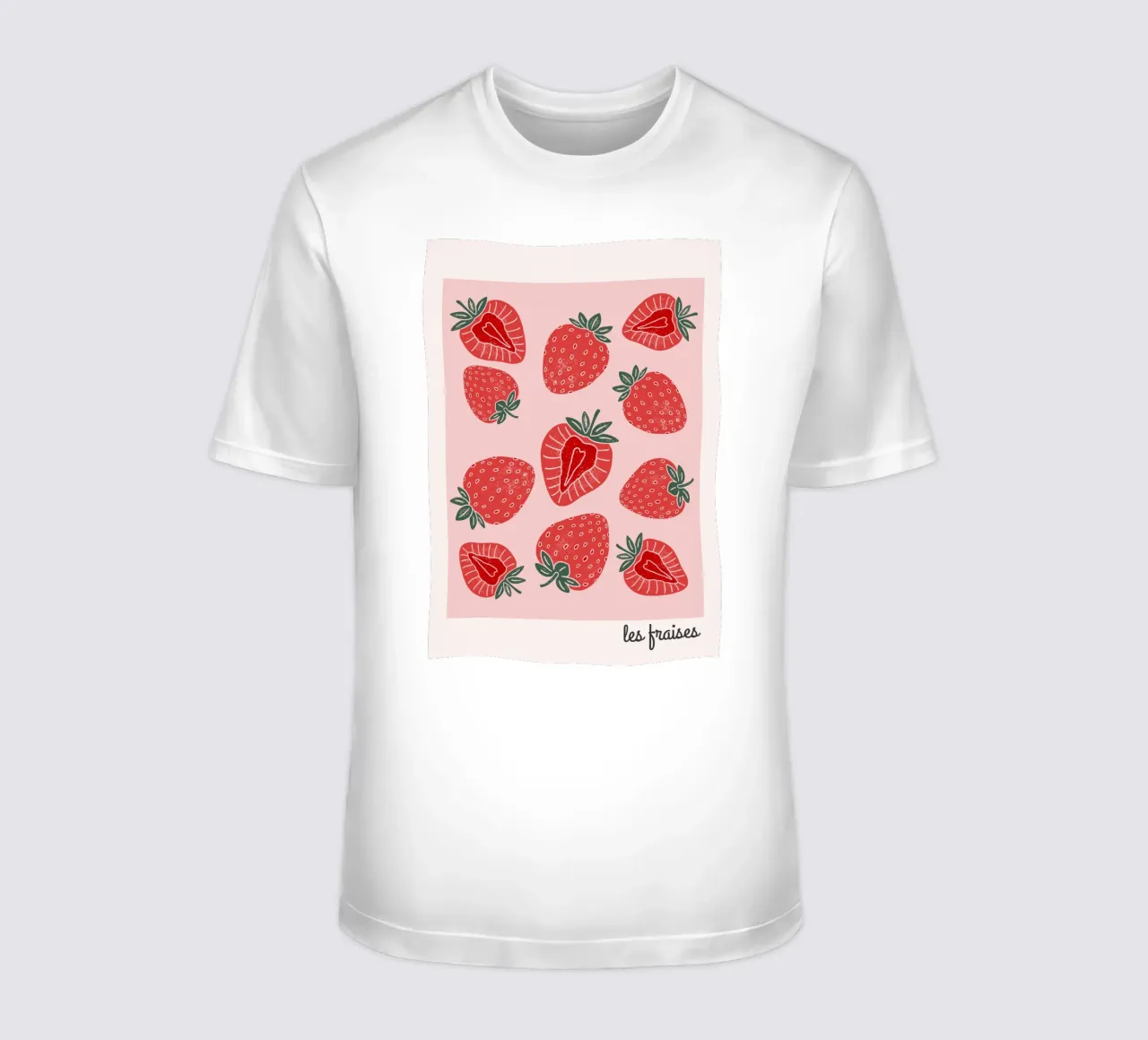 Fragola t-shirt da IamHomeStudio