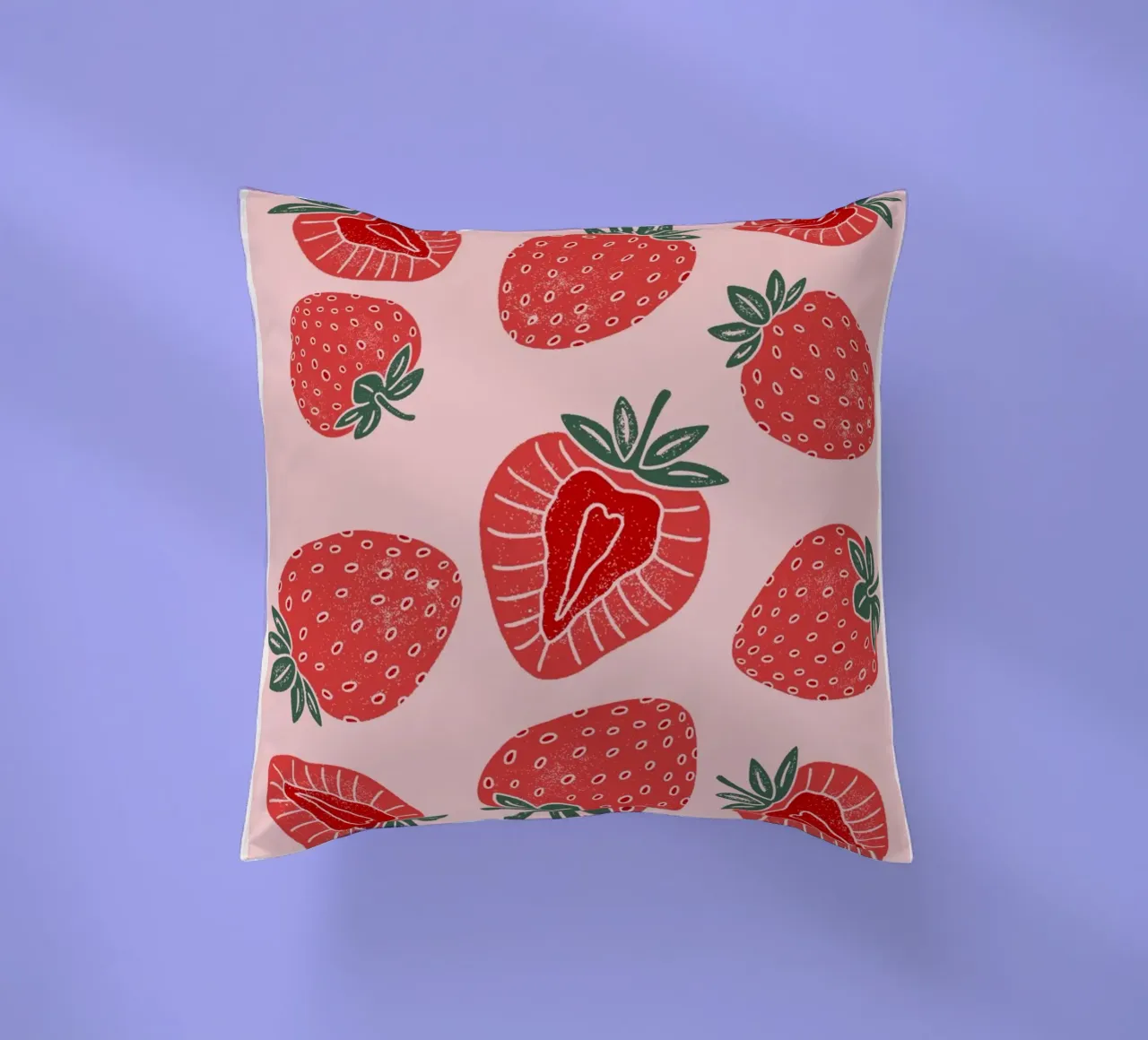 Fragola cuscino da IamHomeStudio