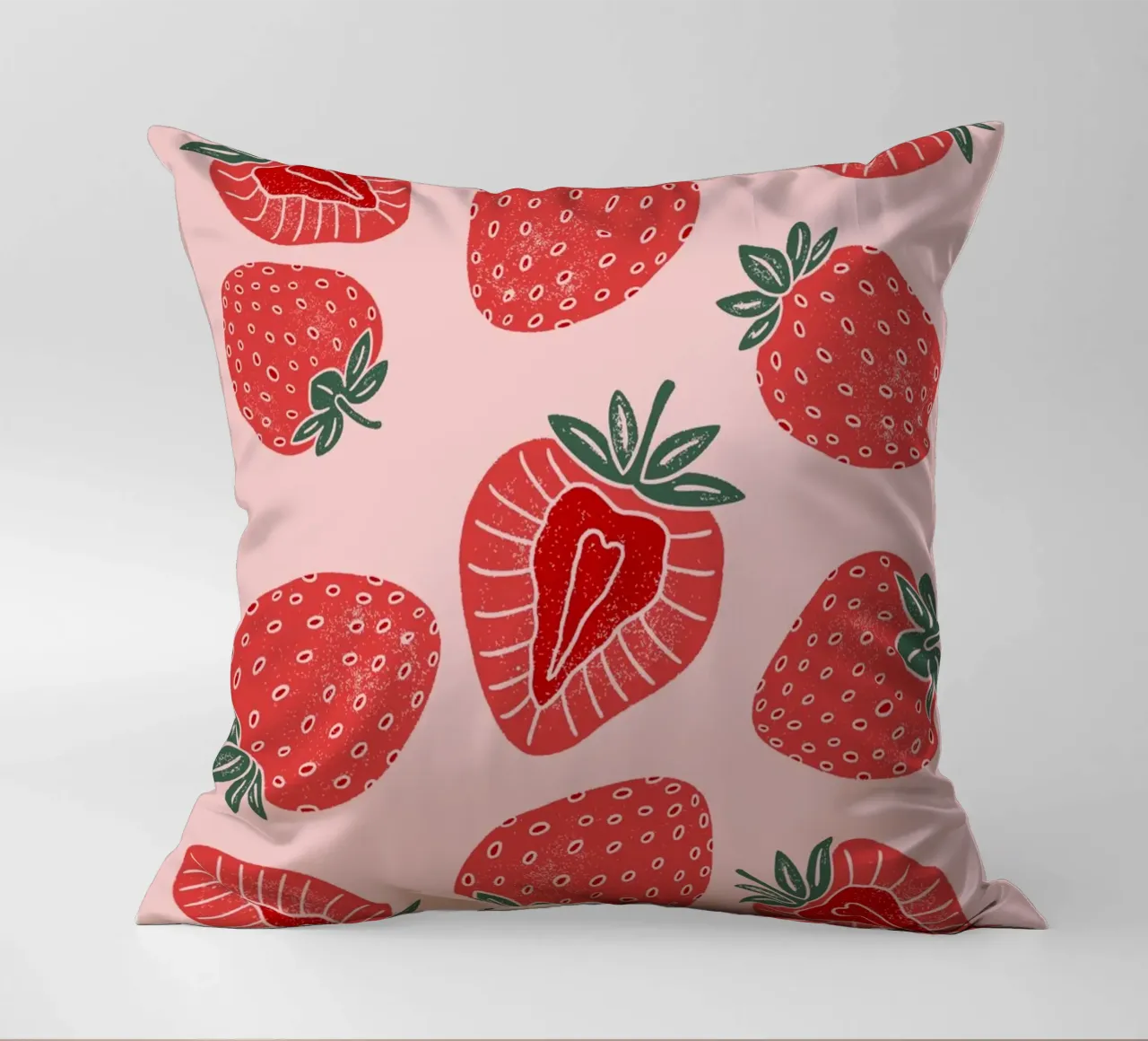 Fragola cuscino da IamHomeStudio