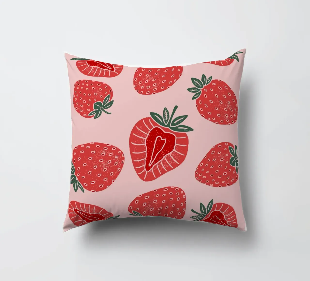 Fragola cuscino da IamHomeStudio