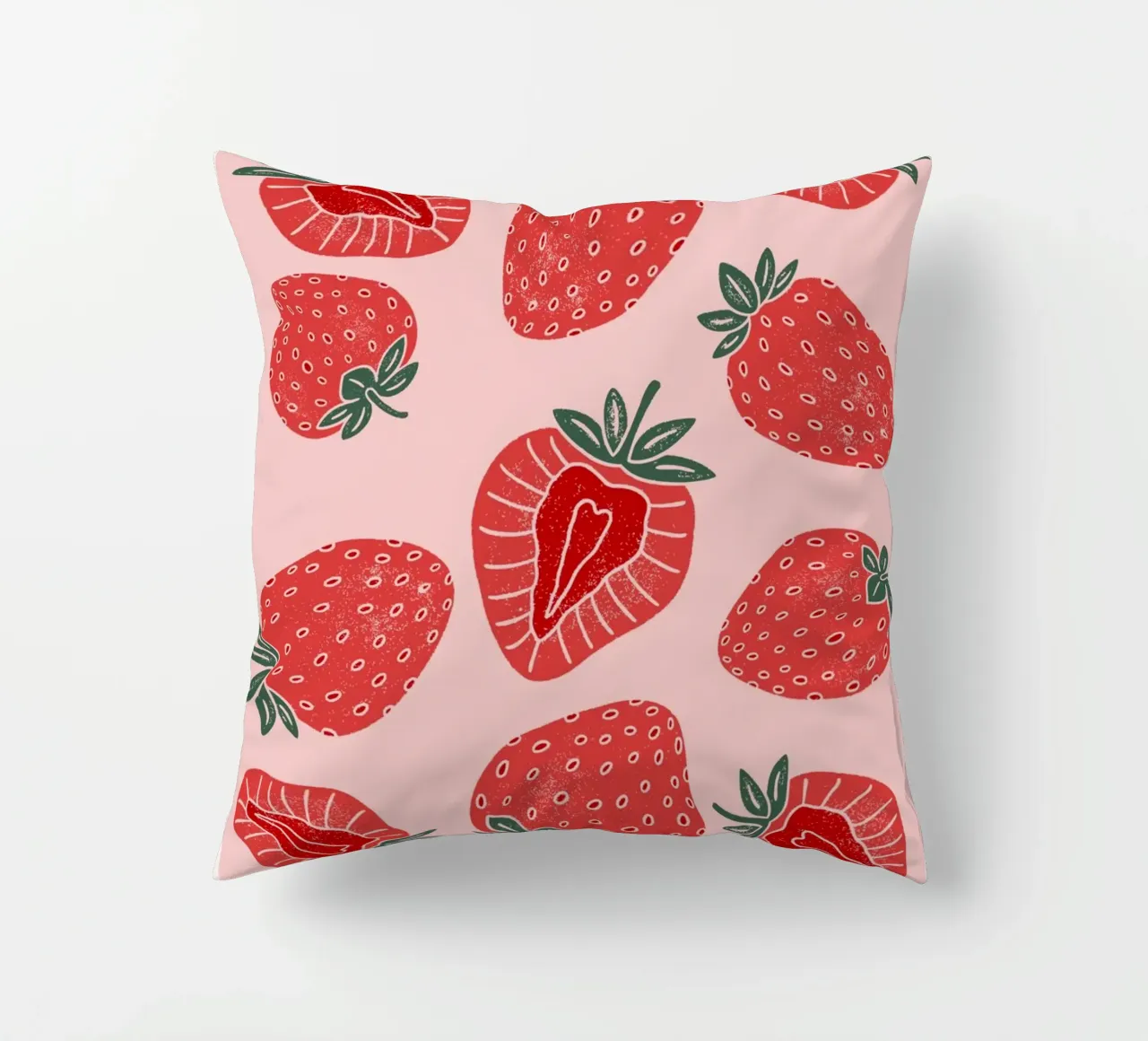 Fragola cuscino da IamHomeStudio