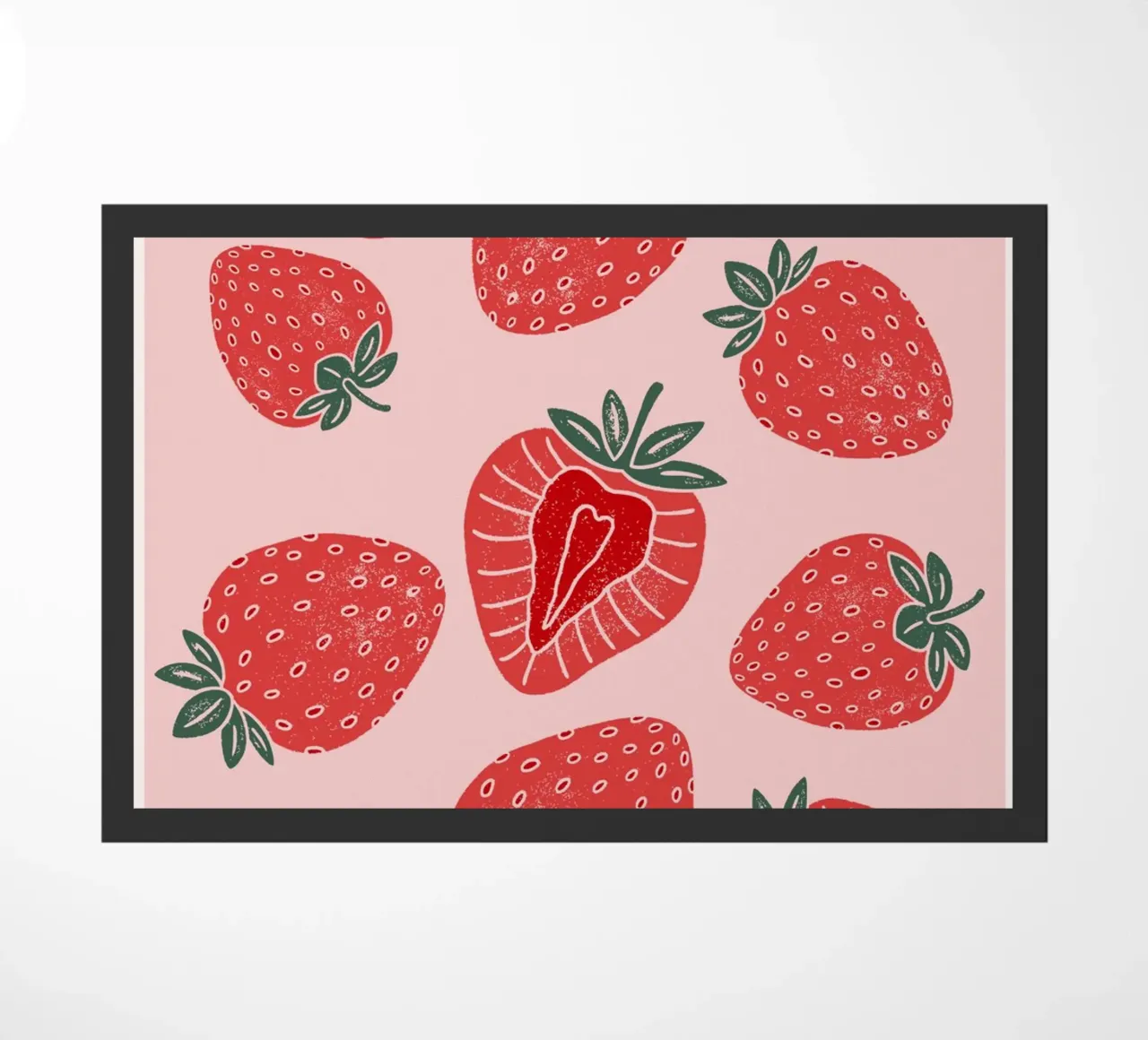 Fragola zerbino da IamHomeStudio