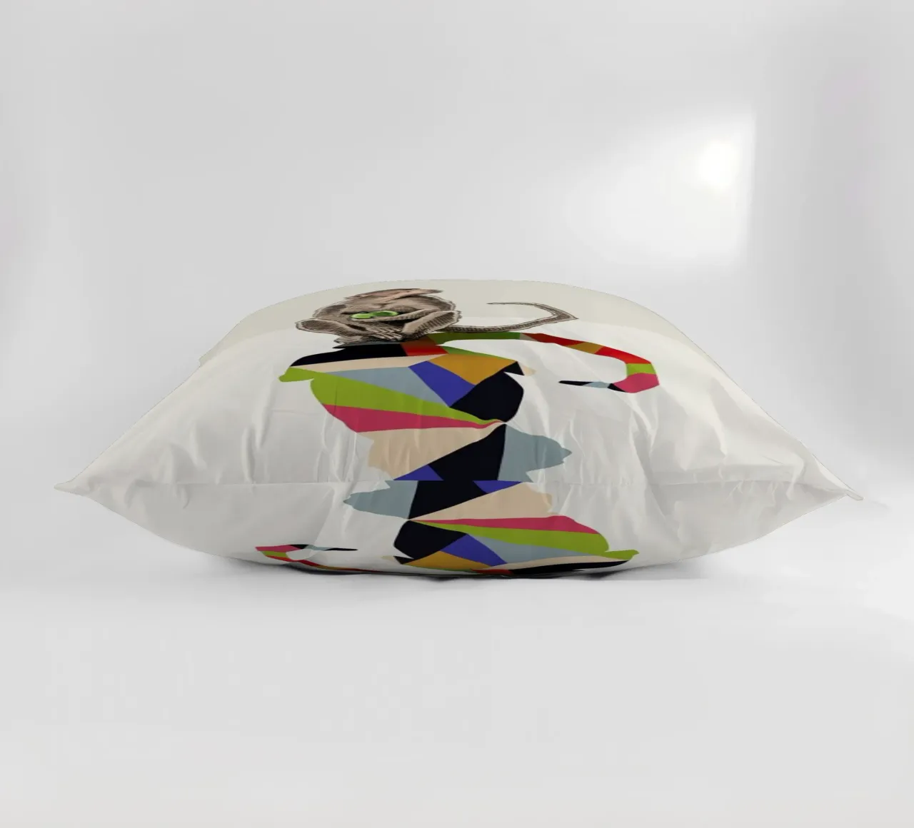 Walking Shadow - Monkey cuscino da Jason Ratliff