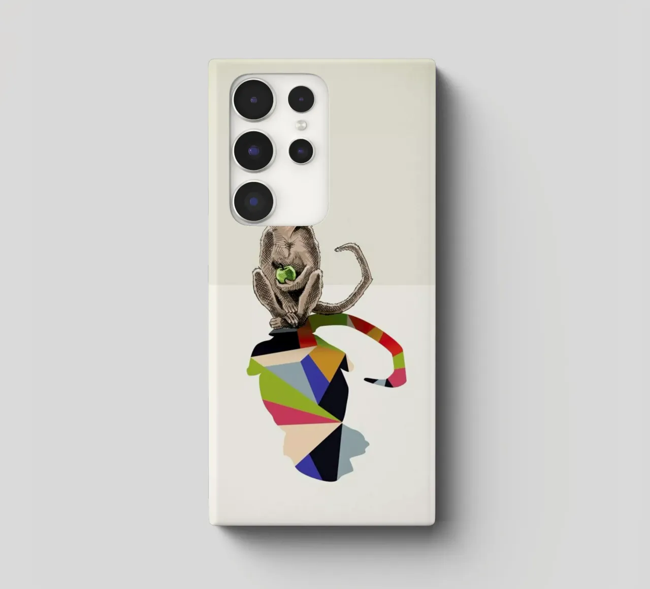 Walking Shadow - Monkey cover samsung da Jason Ratliff