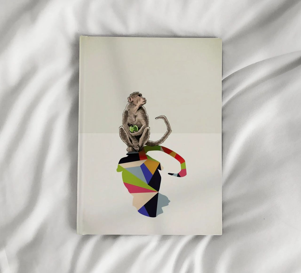 Walking Shadow - Monkey notebook by Jason Ratliff