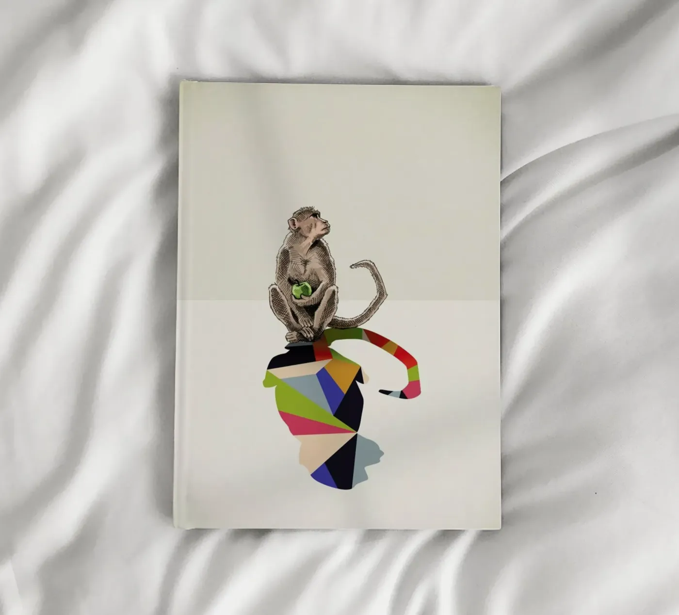 Walking Shadow - Monkey notebook by Jason Ratliff
