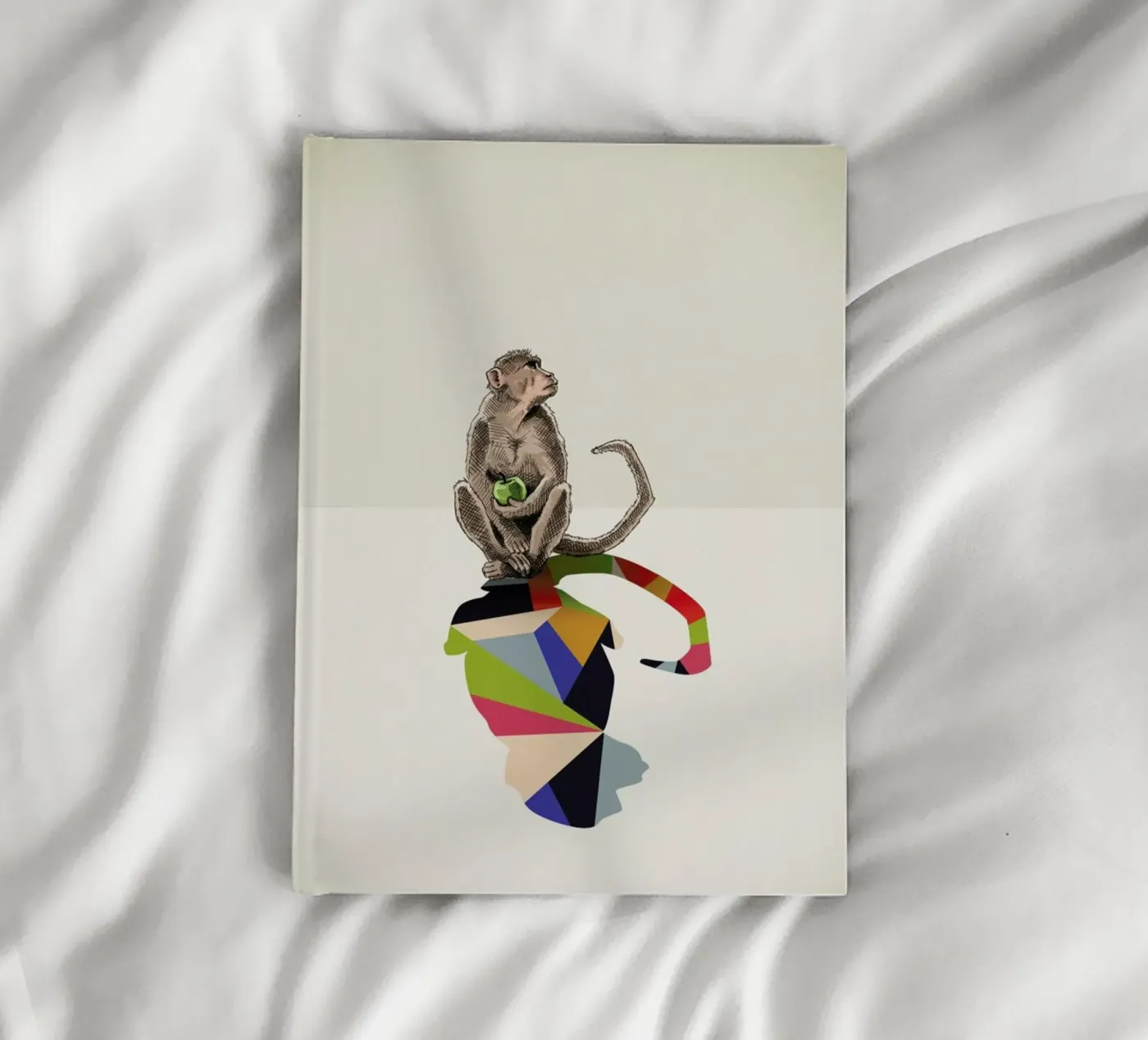 Walking Shadow - Monkey notebook by Jason Ratliff