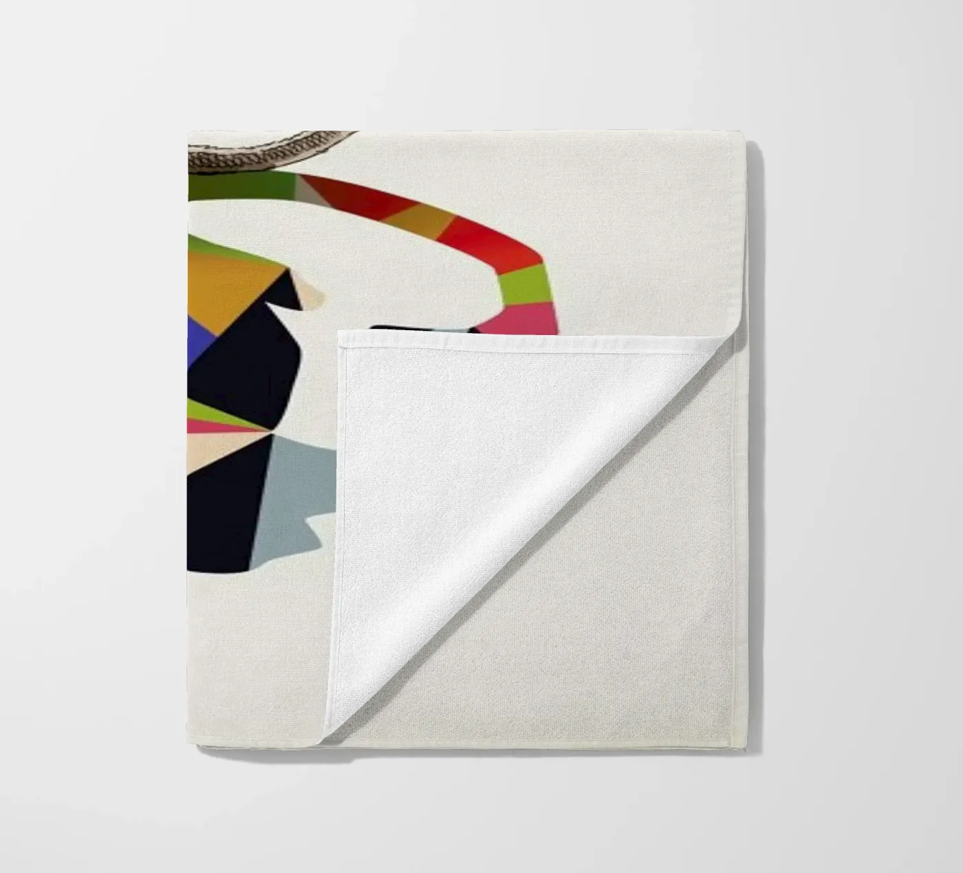 Walking Shadow - Monkey Strandtuch von Jason Ratliff