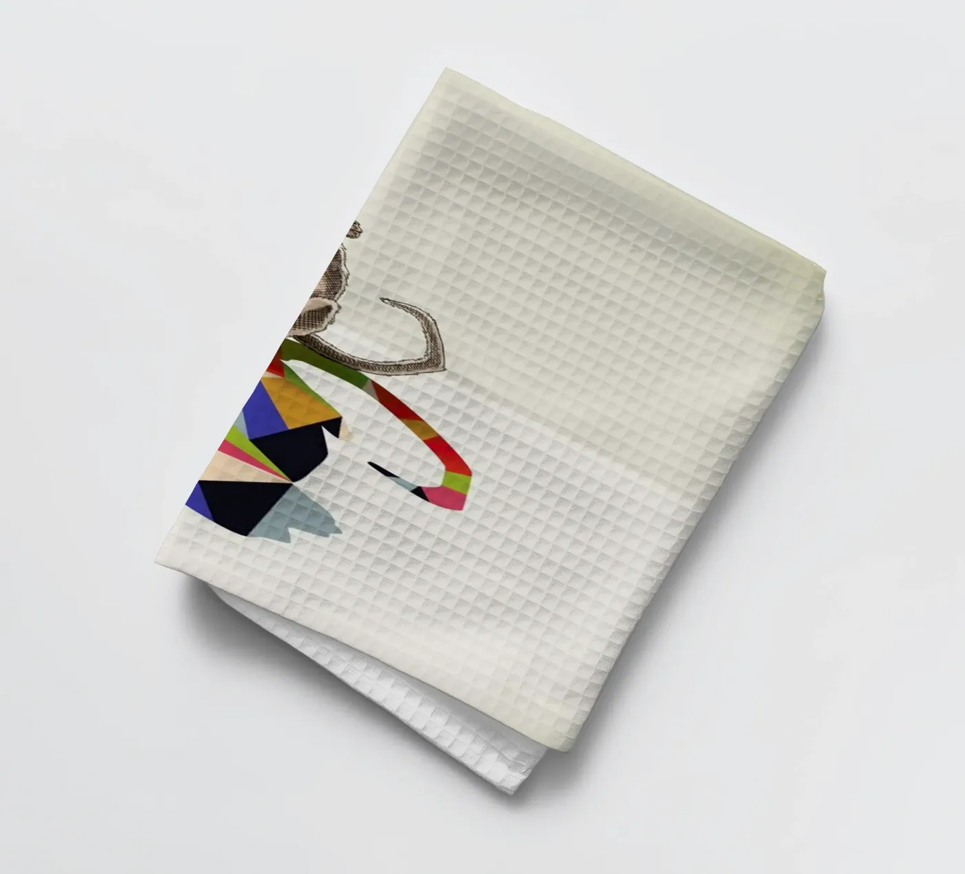 Walking Shadow - Monkey theedoek van Jason Ratliff