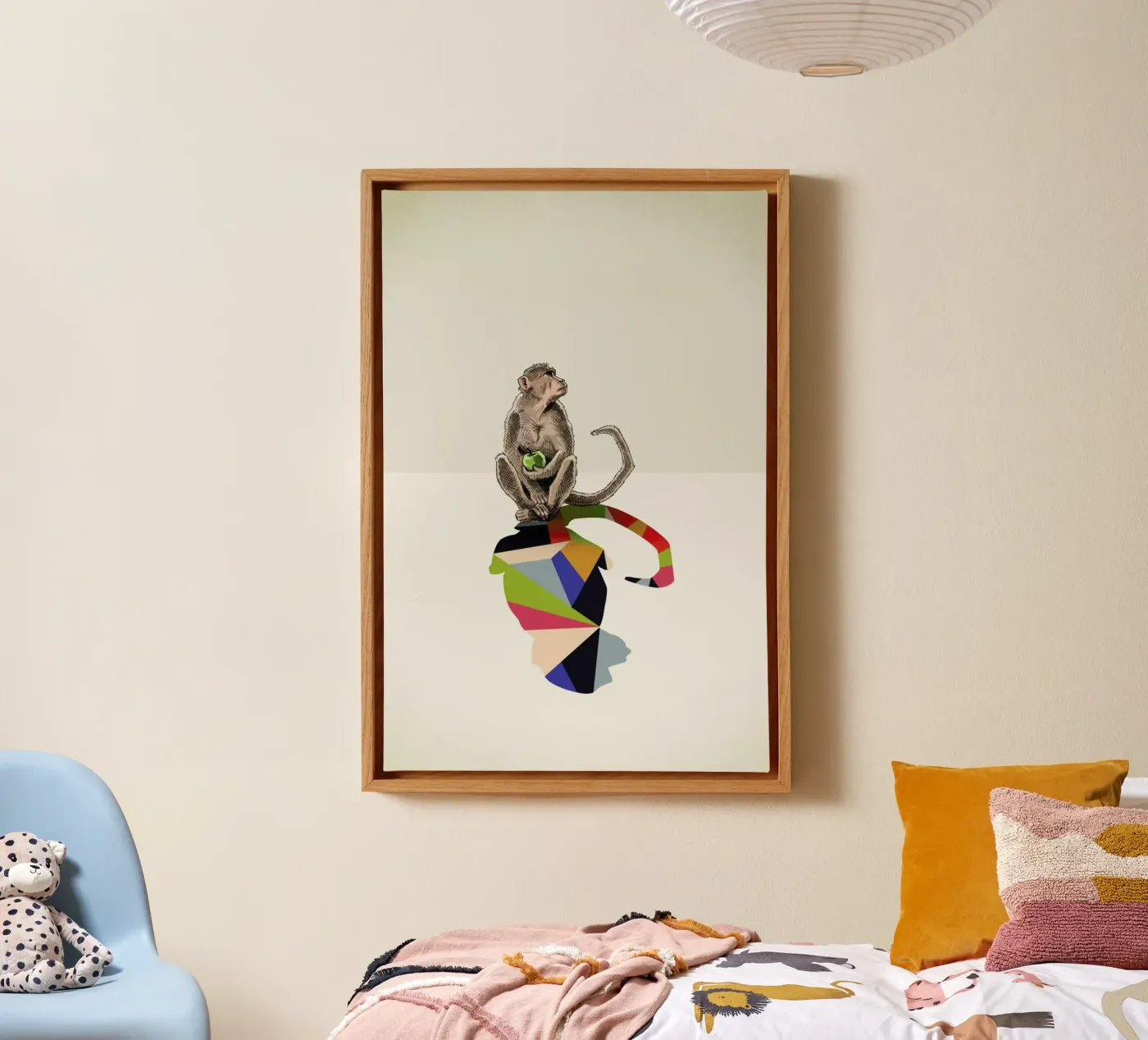 Walking Shadow - Monkey tela da Jason Ratliff