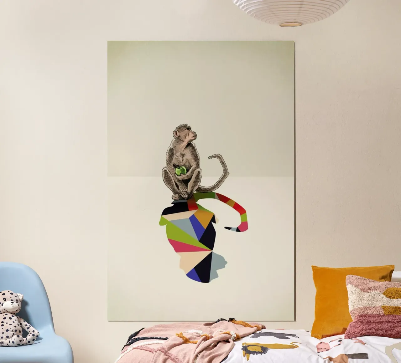 Walking Shadow - Monkey poster da Jason Ratliff