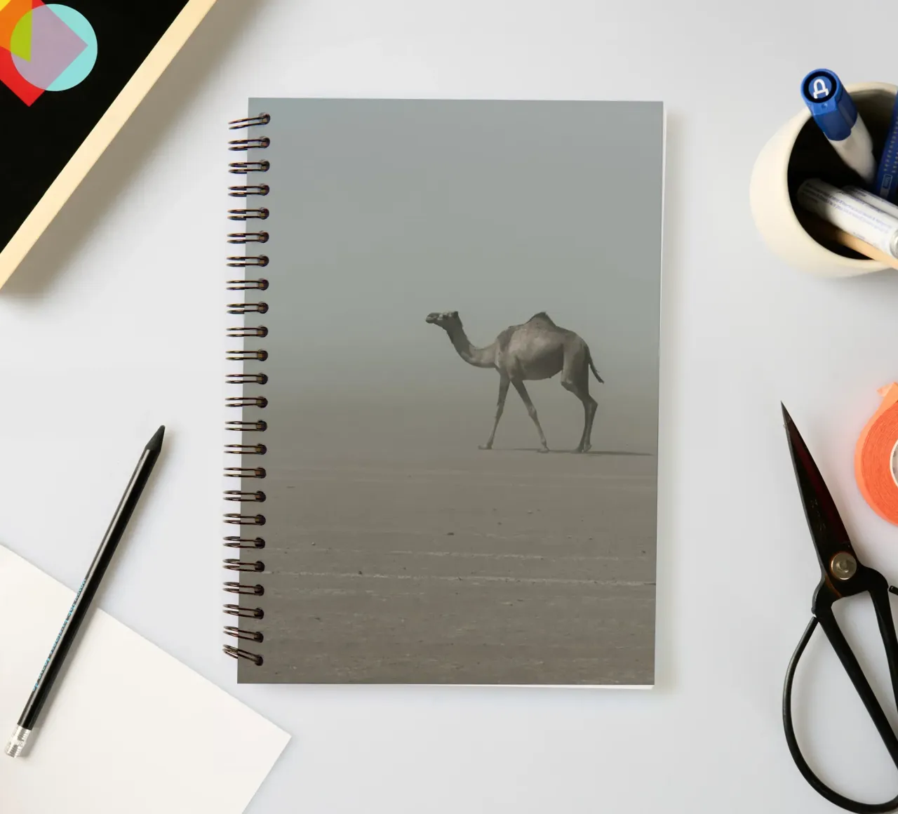 Camel spiral notebook by photolovers