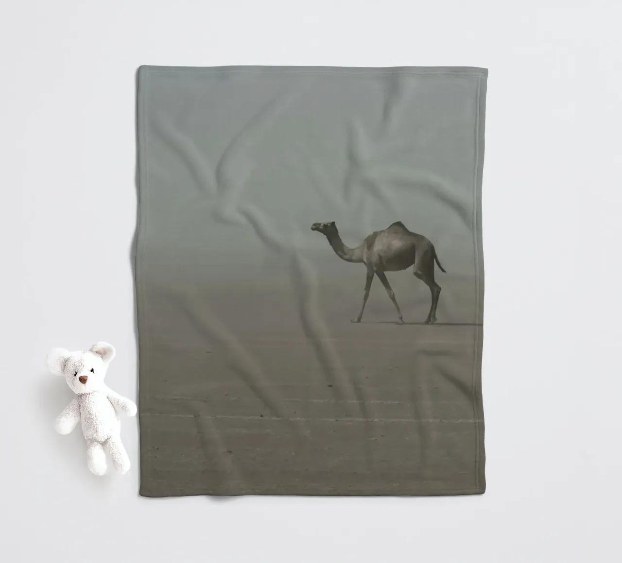 Camel fleecedeken van photolovers