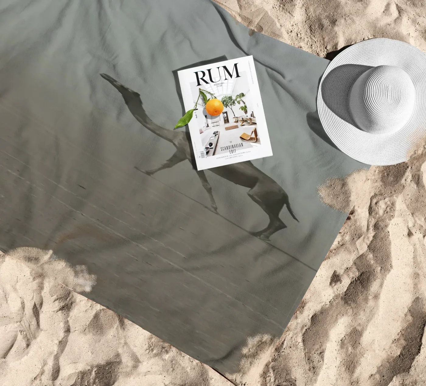 Camel beach towel by photolovers