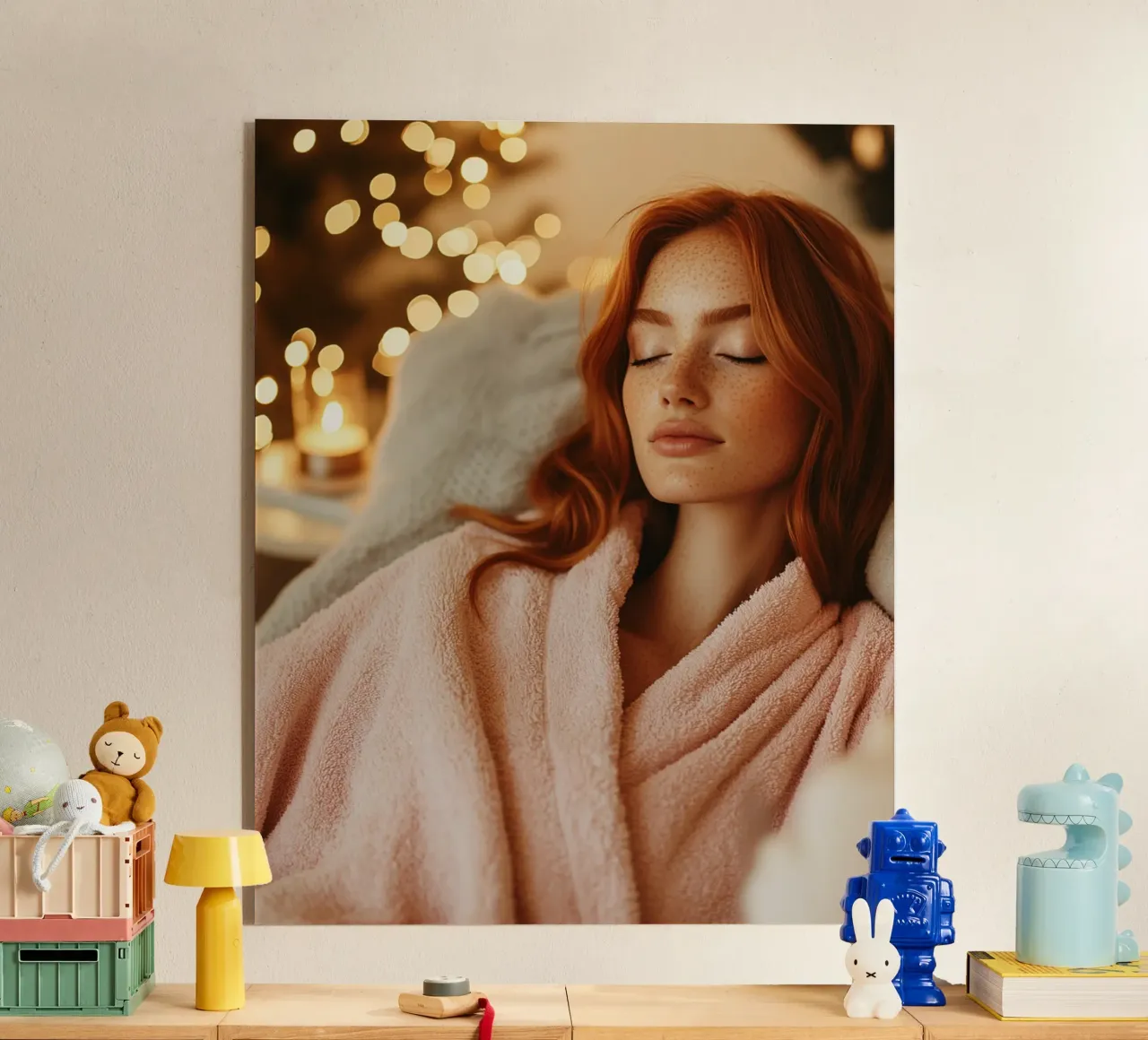 Blush Serenity plexiglass da PhotoVibe Decor